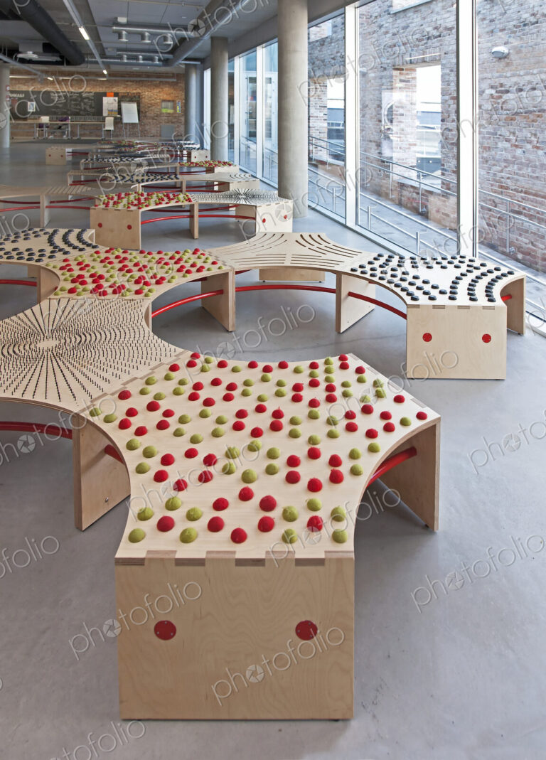 Abstractly Designed Benches