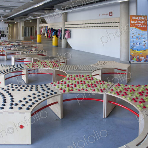 Abstractly Designed Benches