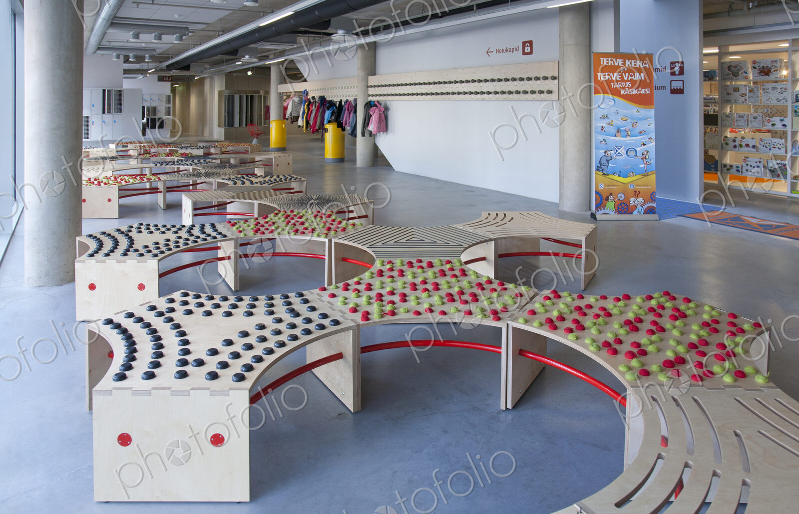 Abstractly Designed Benches