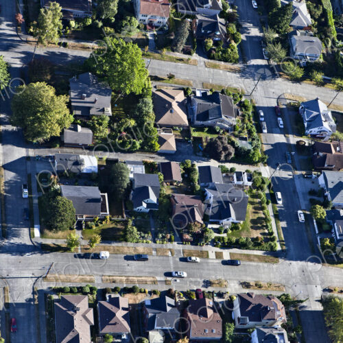 Aerial View Of Residential Neighborhood Aerial View Of Residential Neighborhood