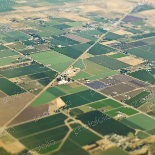 Aerial View Roads in an Agricultural Community Aerial View Roads in an Agricultural Community
