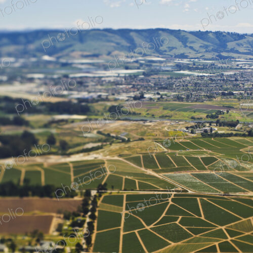 Aerial View of Agricultural Farmland Aerial View of Agricultural Farmland