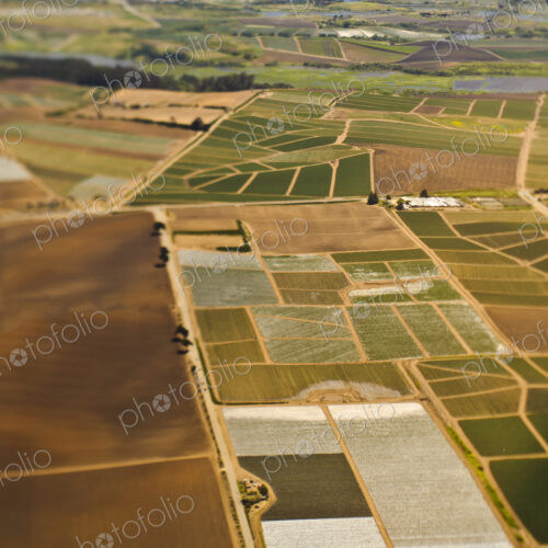 Aerial View of Agricultural Farmland Aerial View of Agricultural Farmland