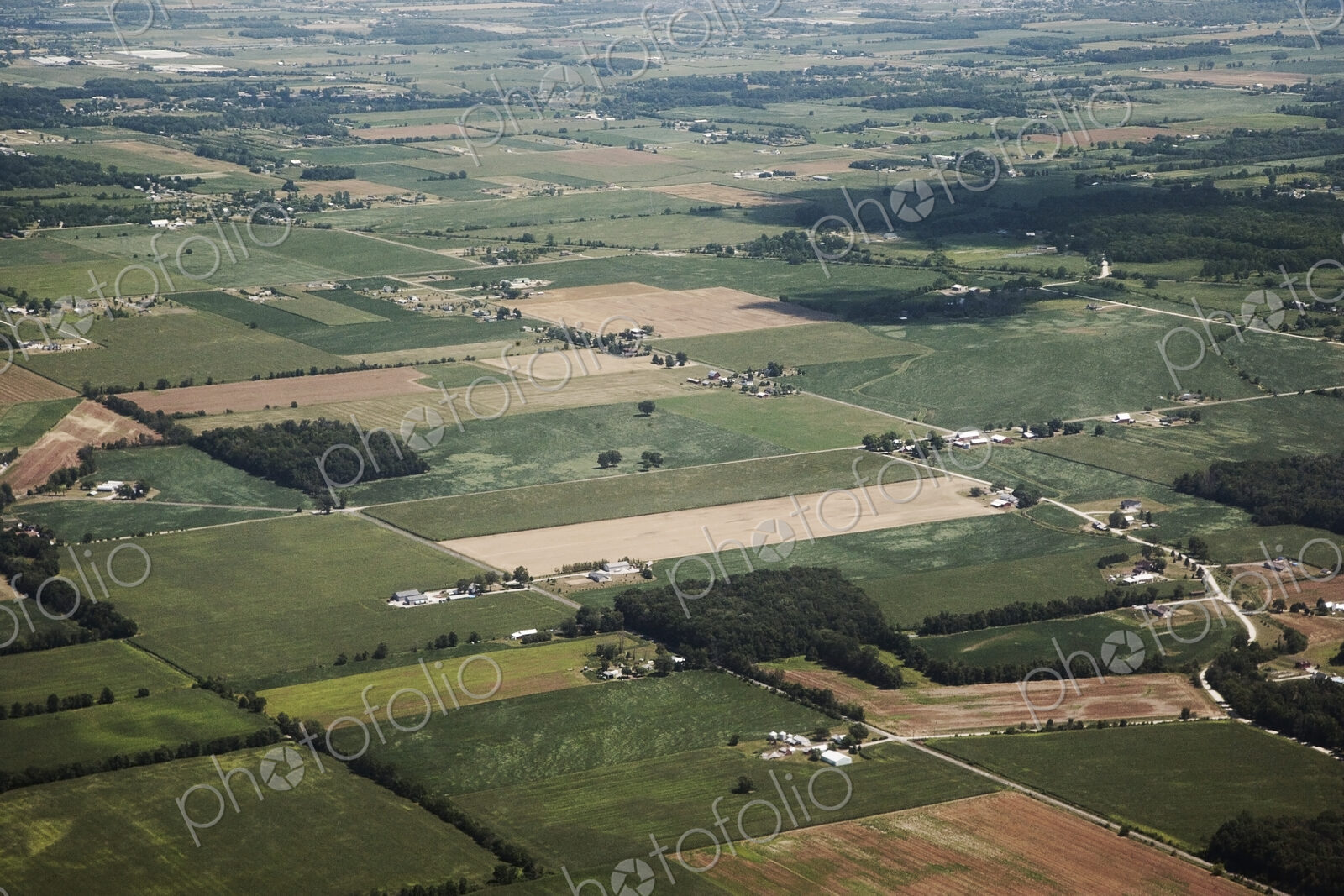 Aerial View of Landscape