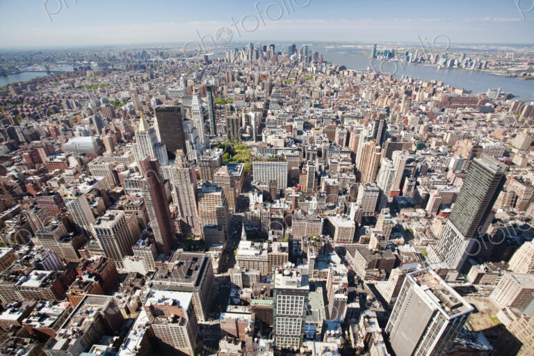 Aerial View of Manhattan