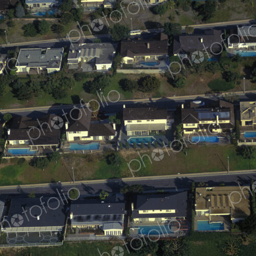 Aerial of Los Angeles Residential Area Aerial of Los Angeles Residential Area