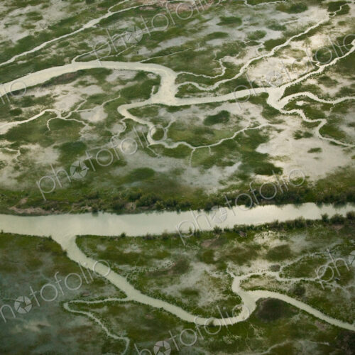Aerial of the Fraser River Delta, British Columbia, Canada Aerial of the Fraser River Delta, British Columbia, Canada