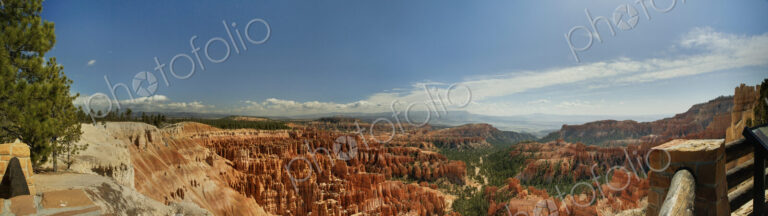 Aerial view of Bryce Canyon National Park, Utah, United States