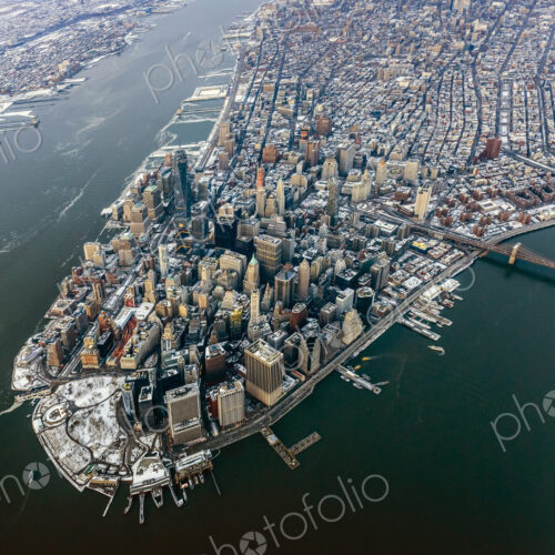 Aerial view of New York cityscape, New York, United States Aerial view of New York cityscape, New York, United States
