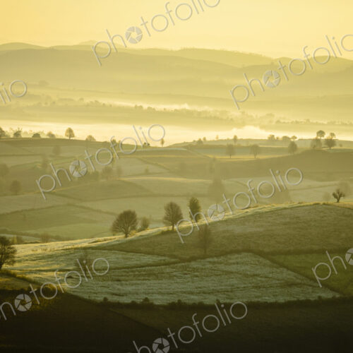 Aerial view of fog in rural farmland, Mandalay, Myanmar Aerial view of fog in rural farmland, Mandalay, Myanmar