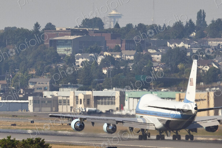 Air Force One At Boeing Field