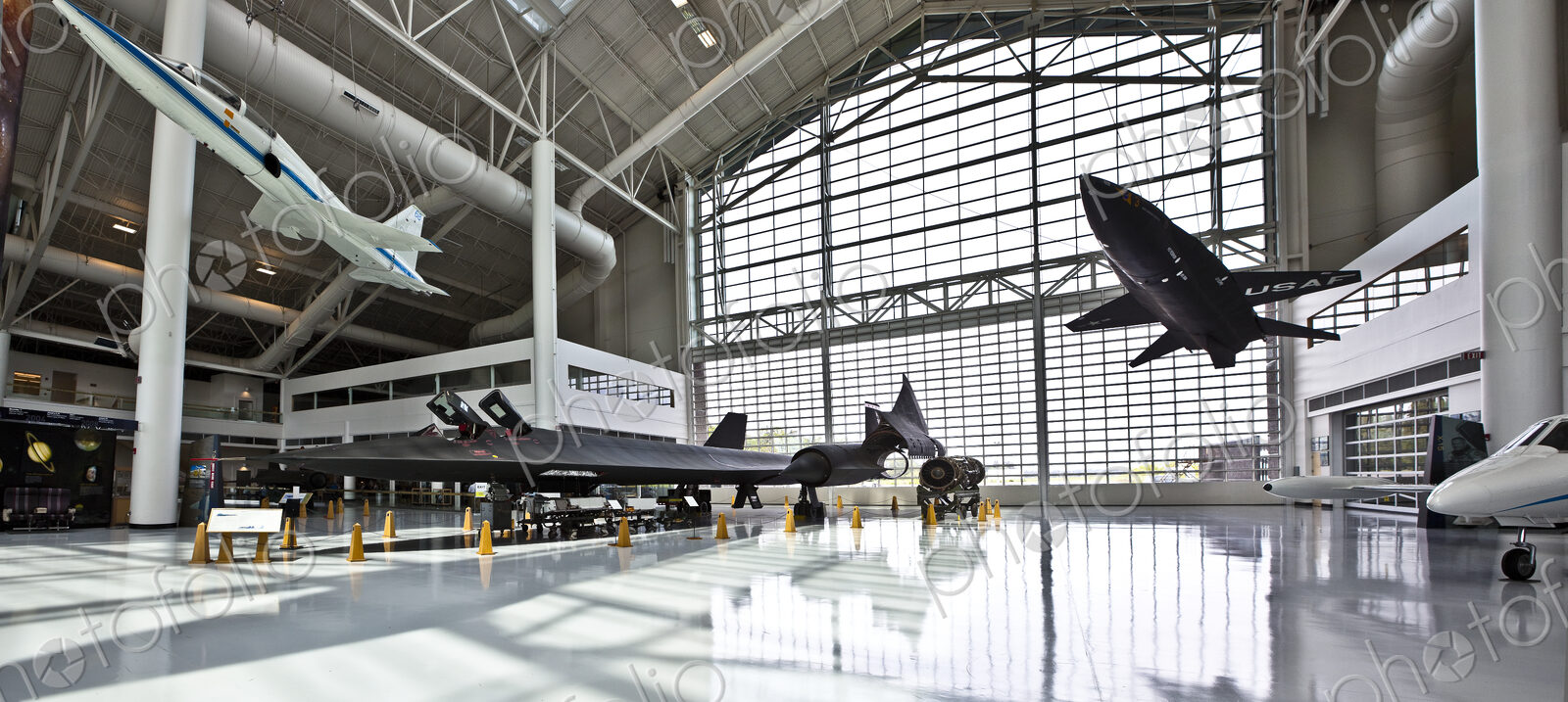 Aircraft on Display in a Museum