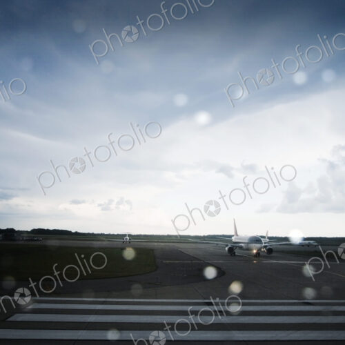 Airplane on Runway