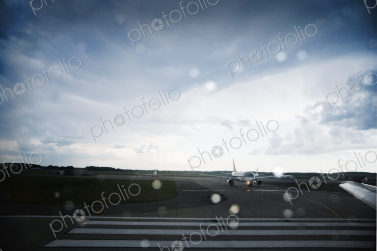 Airplane on Runway