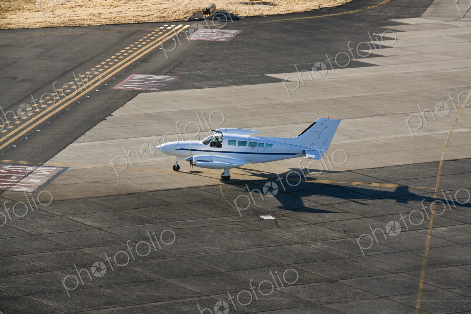 Airplane on a Runway