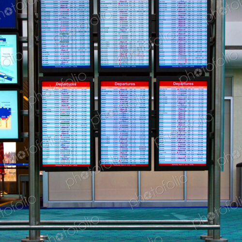 Airport Arrival and Departure Screen Airport Arrival and Departure Screen