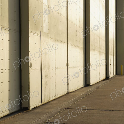 Airport Hanger at an Airport Airport Hanger at an Airport