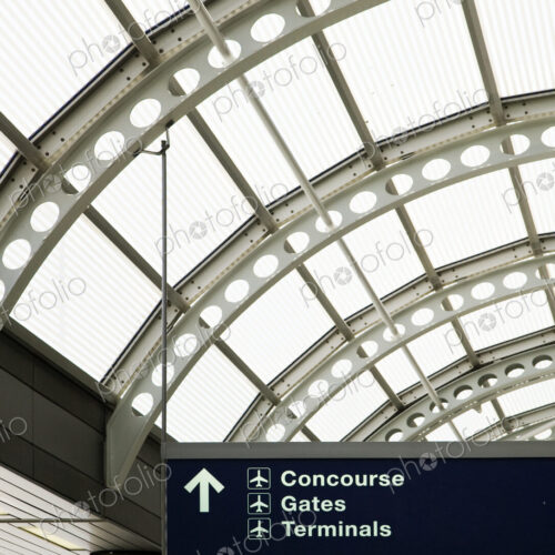 Airport Information Sign Airport Information Sign