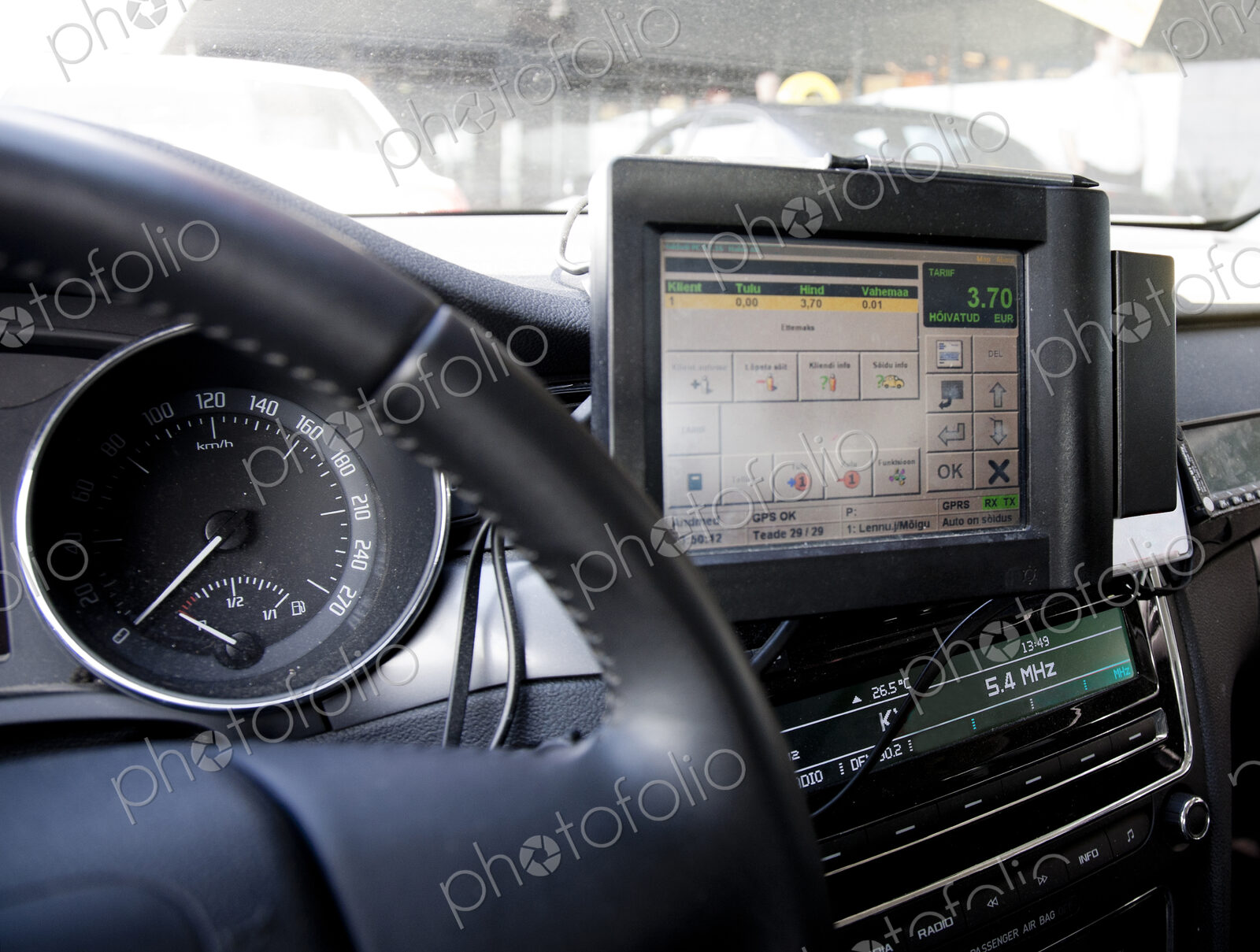 Airport Taxi dashboard