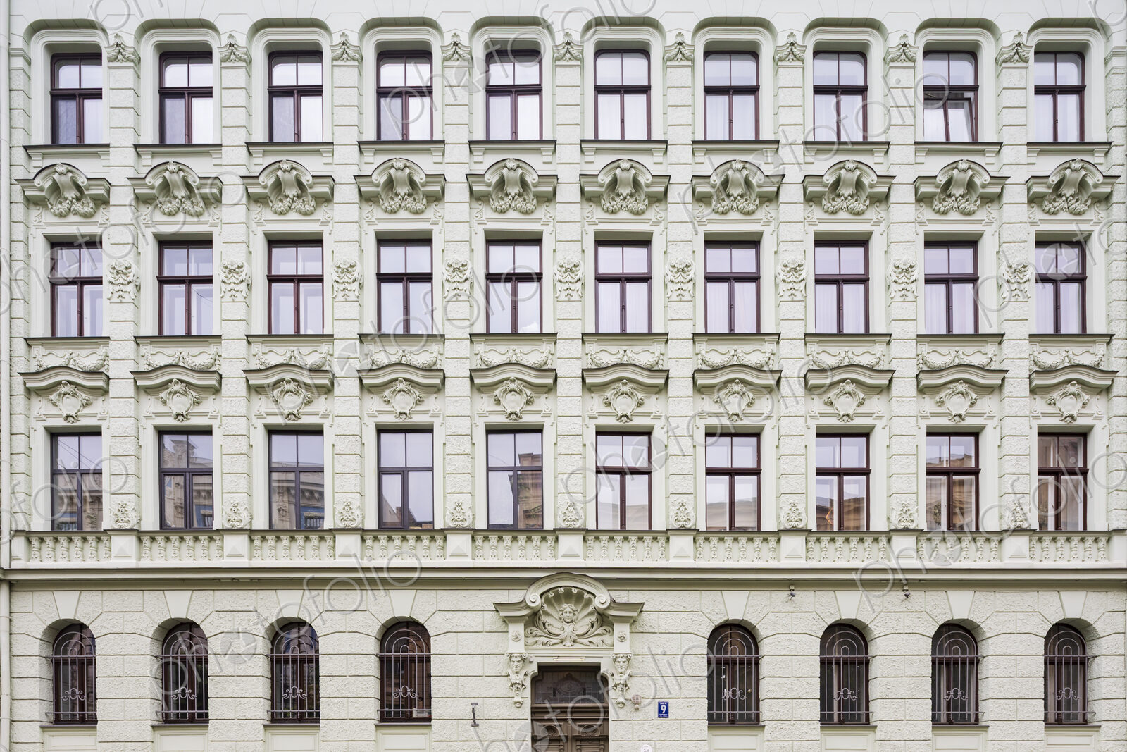 Albert Street, apartment buildings along the street designed by the architect Mikhail…