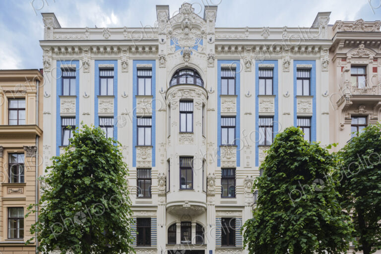 Albert Street, apartment buildings along the street designed by the architect Mikhail…
