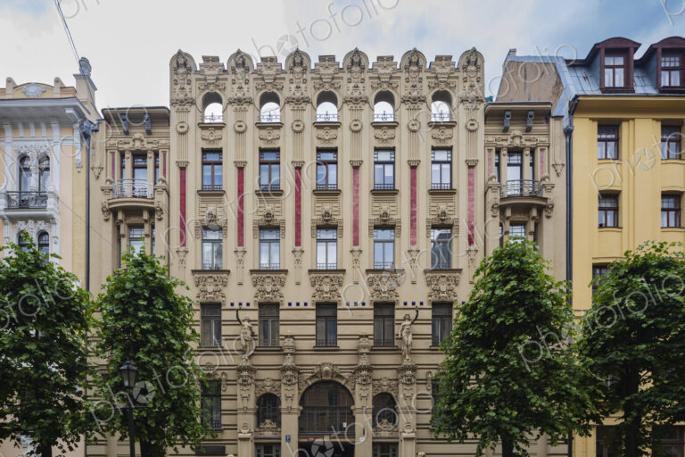 Albert Street, apartment buildings along the street designed by the architect Mikhail…