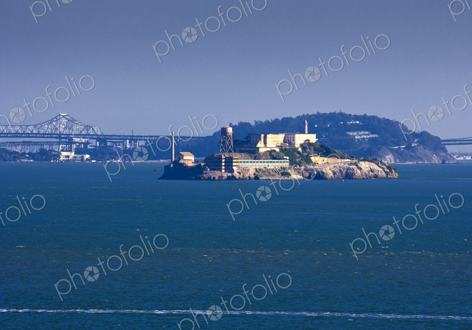 Alcatraz Island in San Francisco Bay