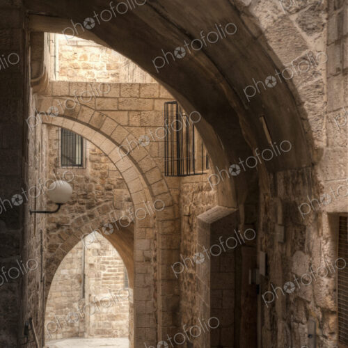Alley In Jerusalem