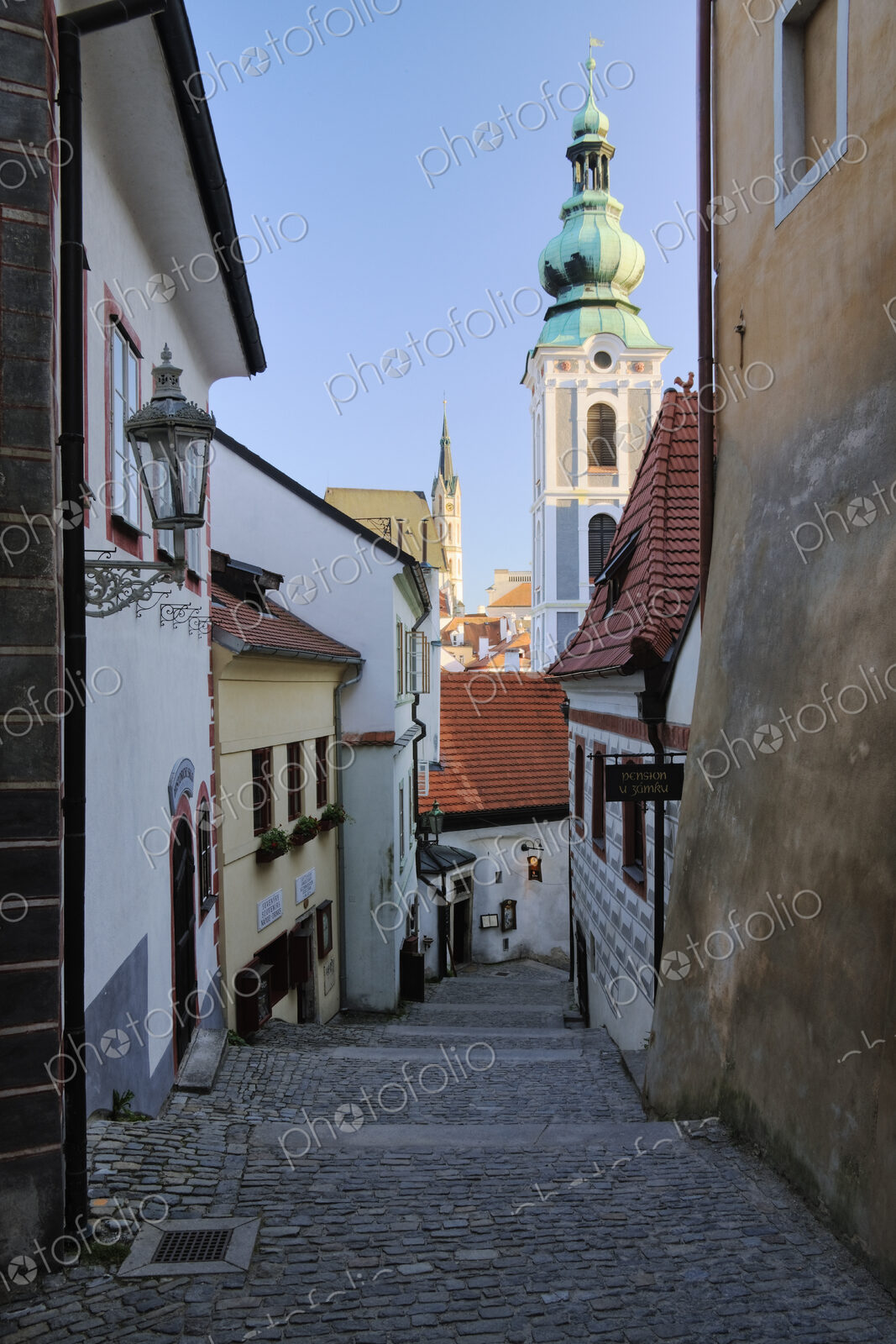 Alleyway through an Old City