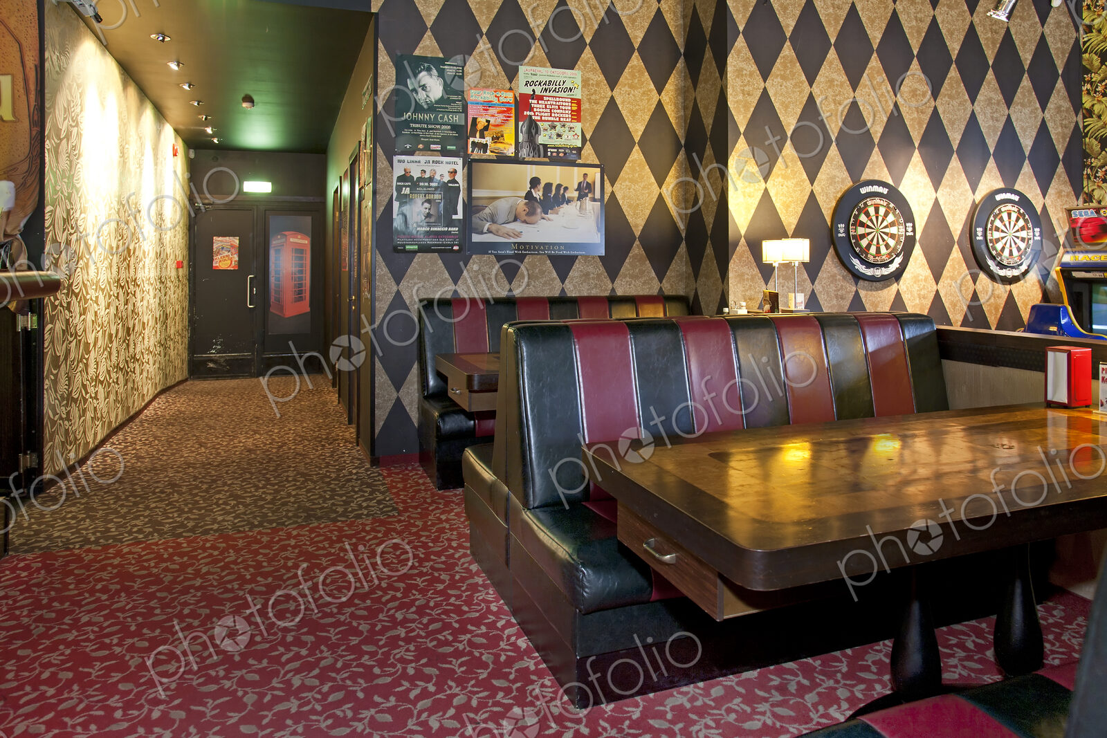 American Style Diner Interior