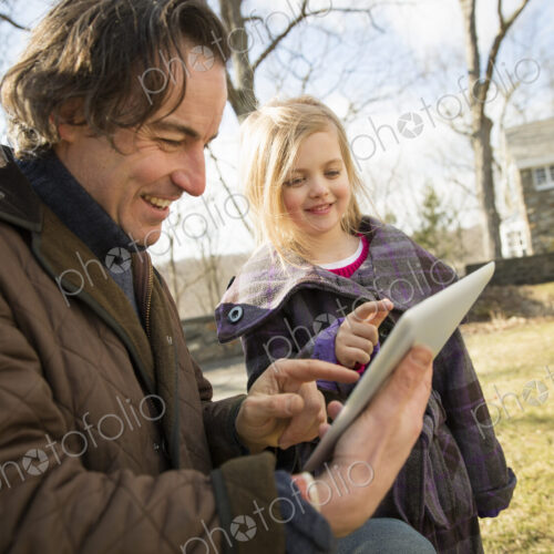 An Organic Farm in Winter in Cold Spring, New York State. A man holding a digital… An Organic Farm in Winter in Cold Spring, New York State. A man holding a digital…
