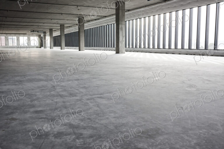 An empty raw business space ready for occupancy.