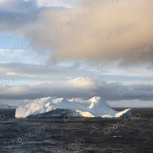 An iceberg on the waters of the Southern Ocean. An iceberg on the waters of the Southern Ocean.