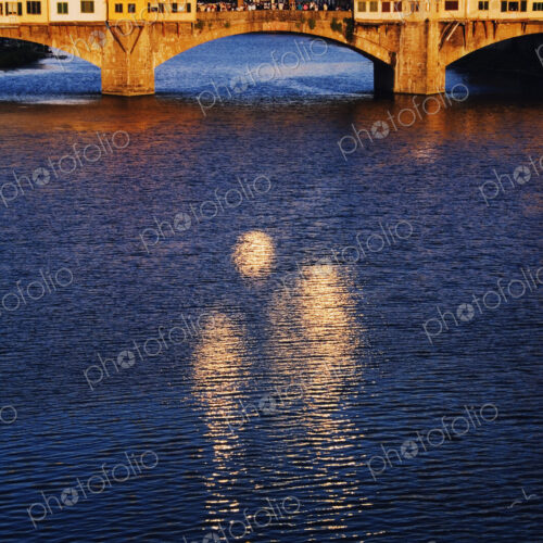 Angel Reflection on the River Arno Angel Reflection on the River Arno