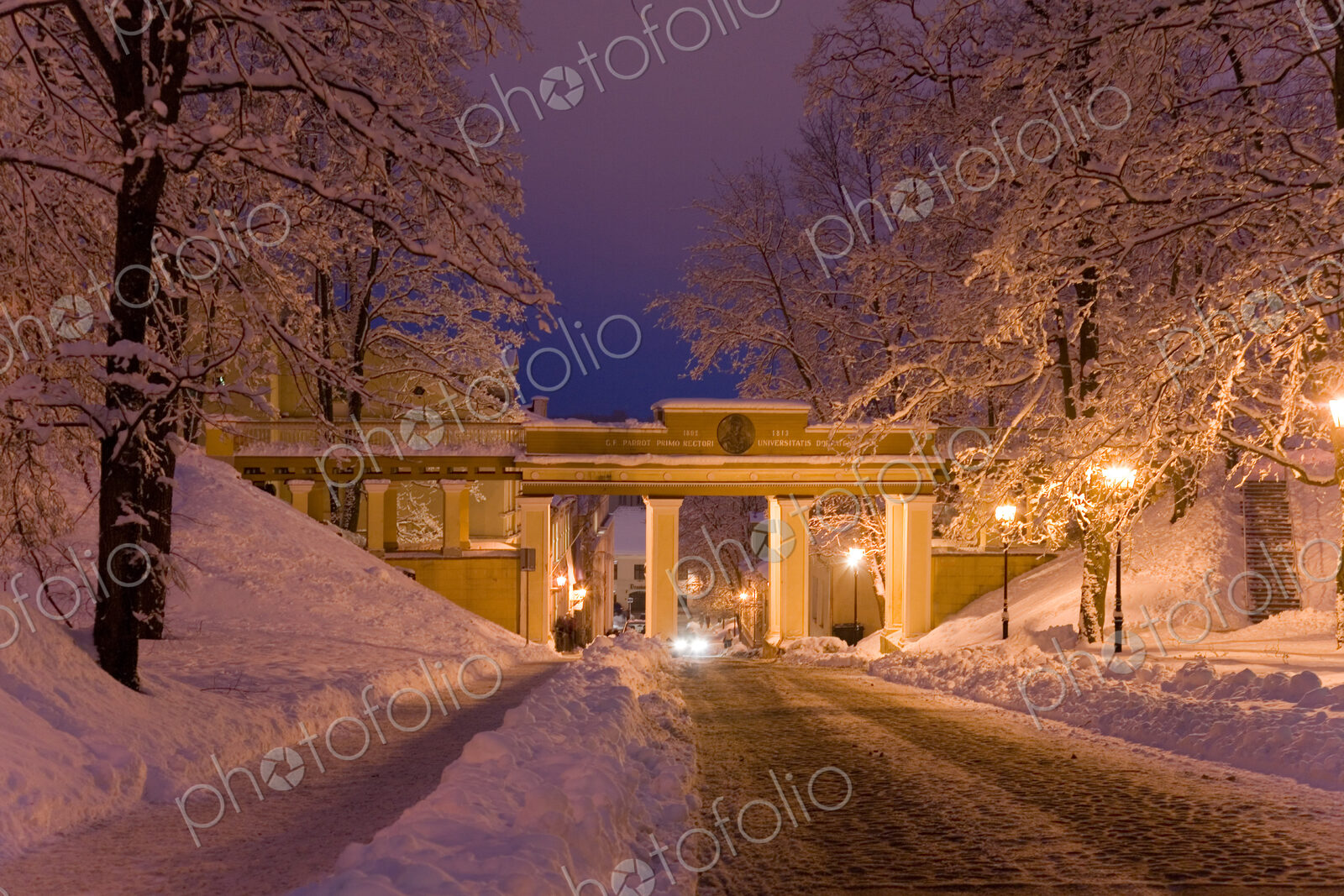 Angels Bridge in Winter