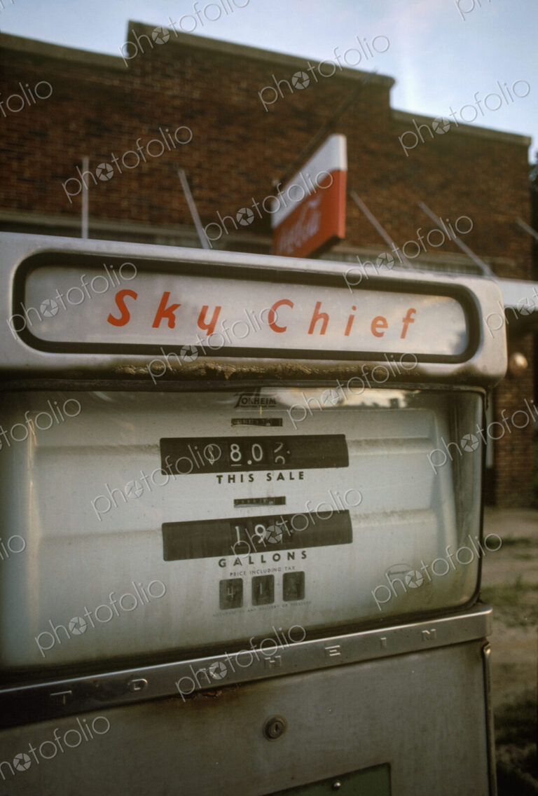 Antique Gas Pump, Stanhope, North Carolina