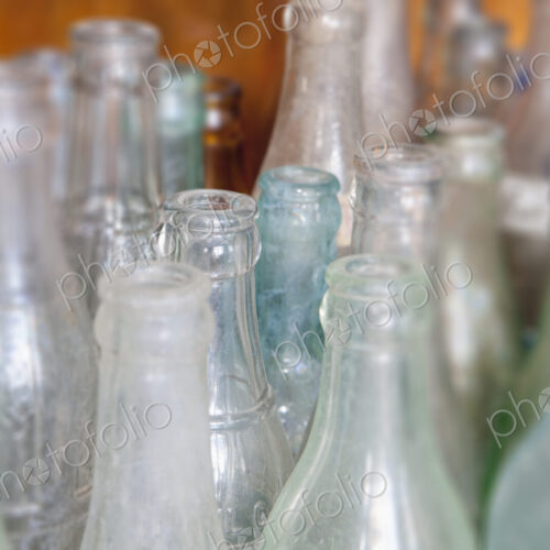 Antique Glass Bottles