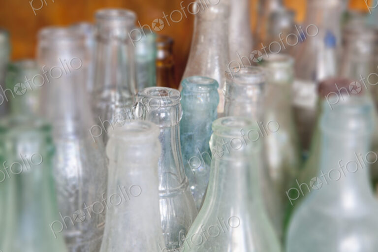 Antique Glass Bottles