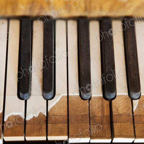Antique Piano Keys Antique Piano Keys