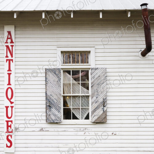 Antique Store Facade Antique Store Facade