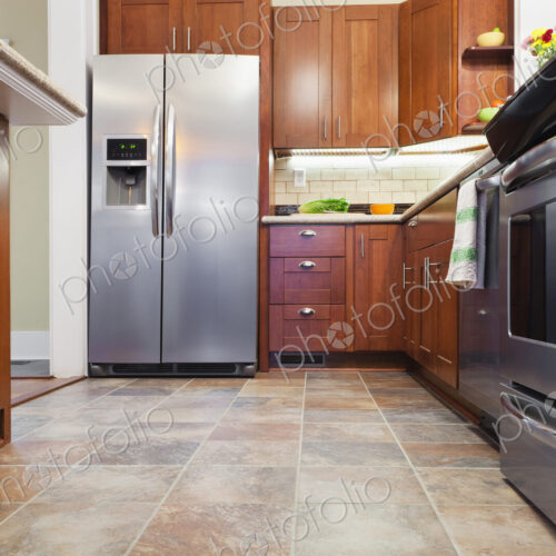 Appliances and cabinets in kitchen Appliances and cabinets in kitchen