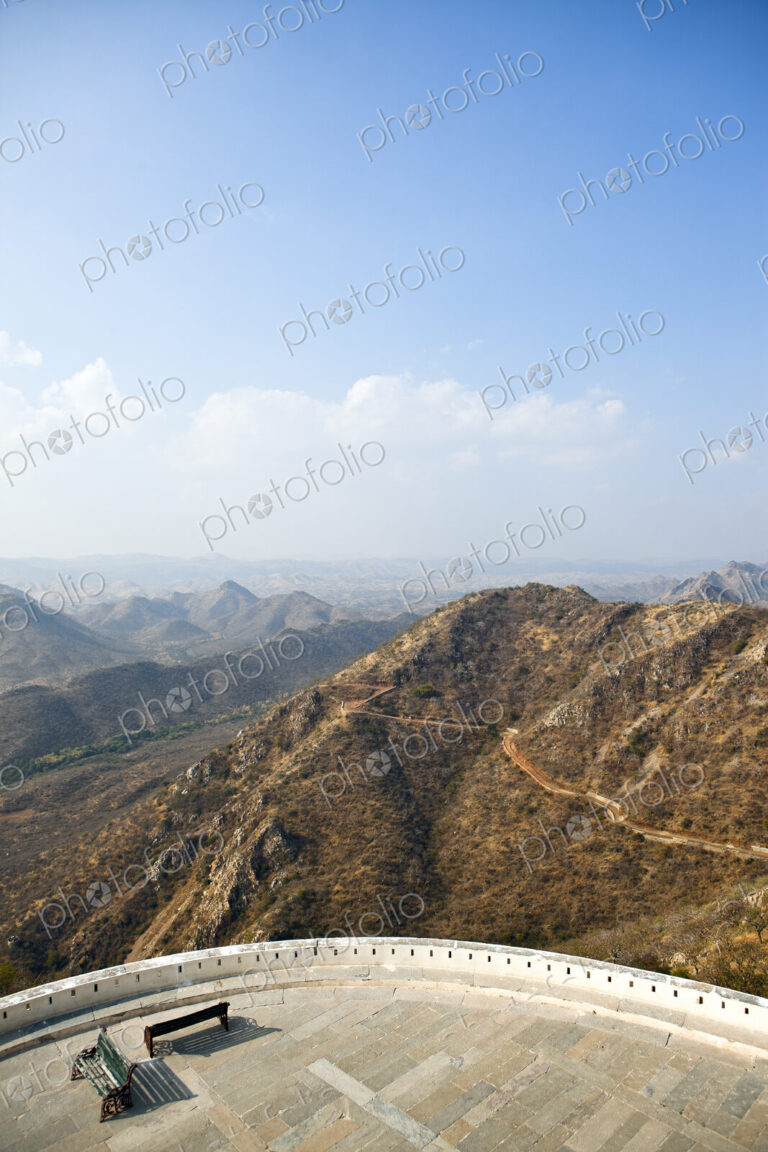 Aravalli Hills Seen From Monsoon Palace