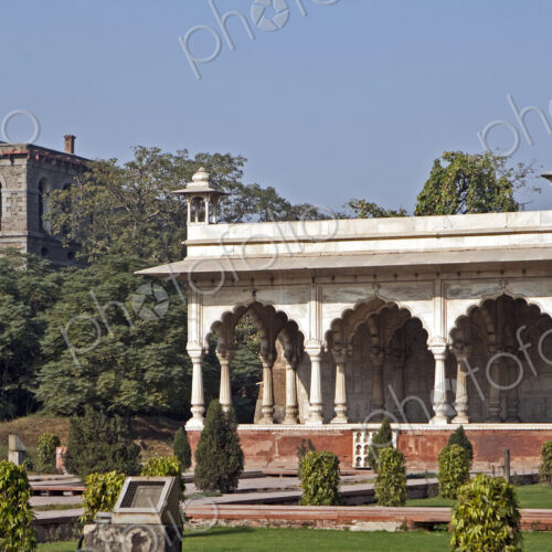 Arched Building in Red Fort Complex Arched Building in Red Fort Complex