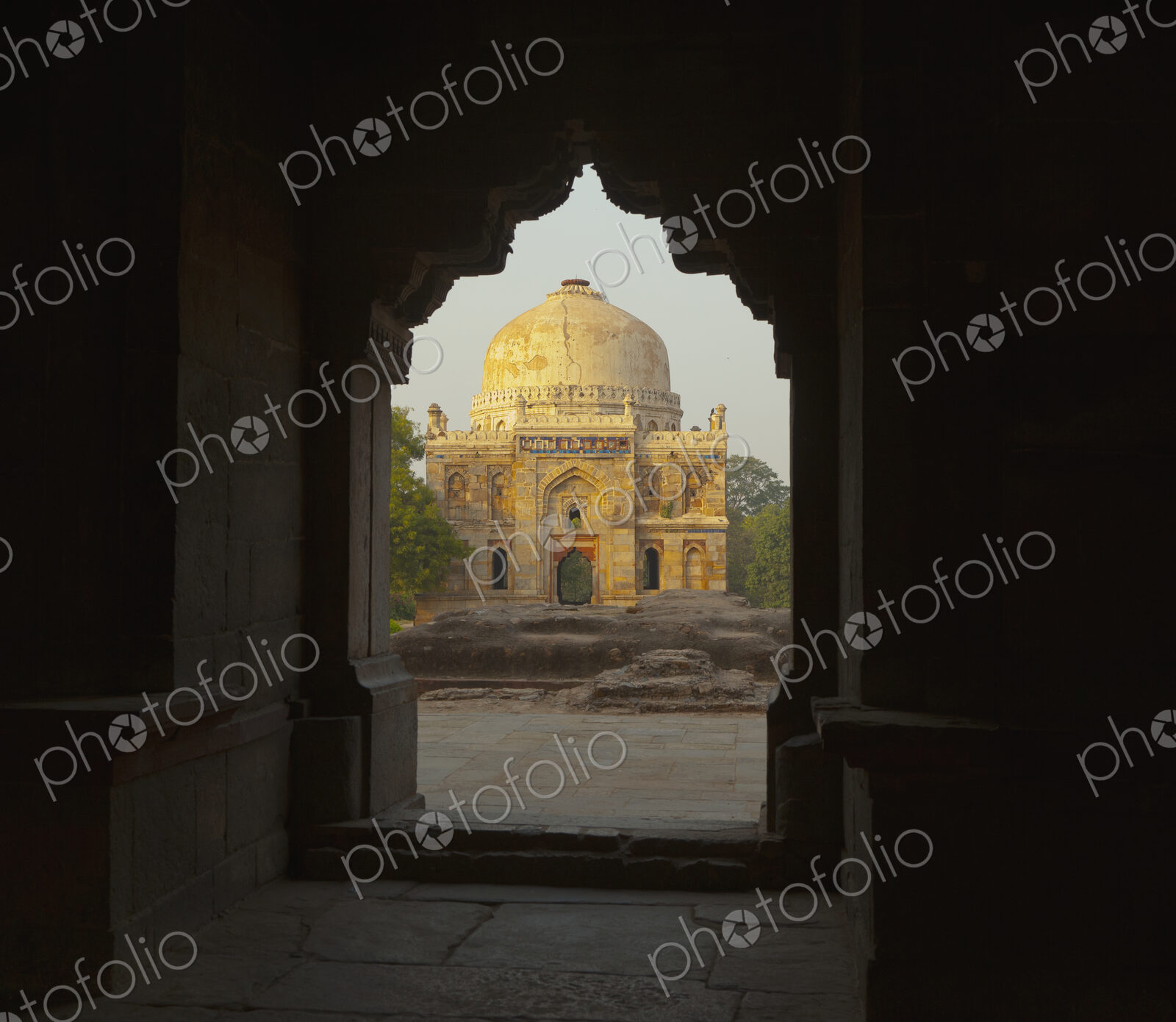 Arched Doorway at Lodi Gardens