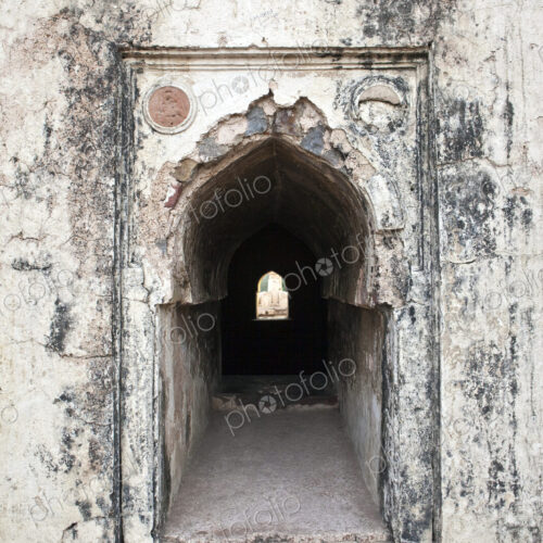 Arched Hall at Hanumans Tomb