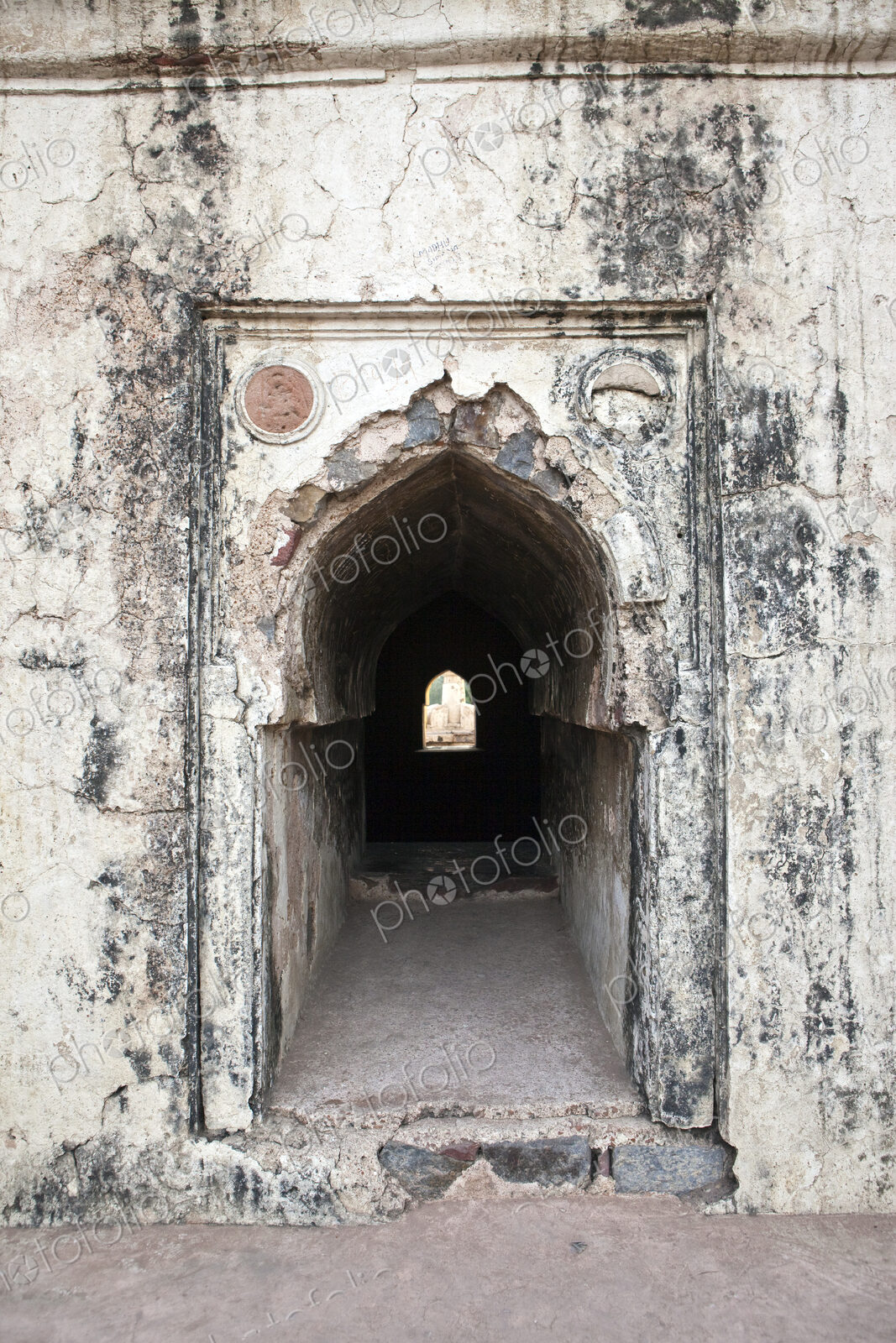 Arched Hall at Hanumans Tomb