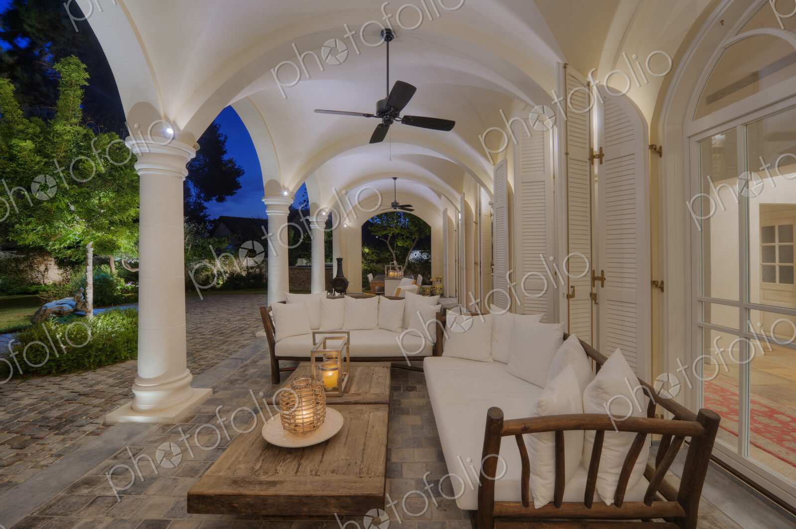 Arched Patio