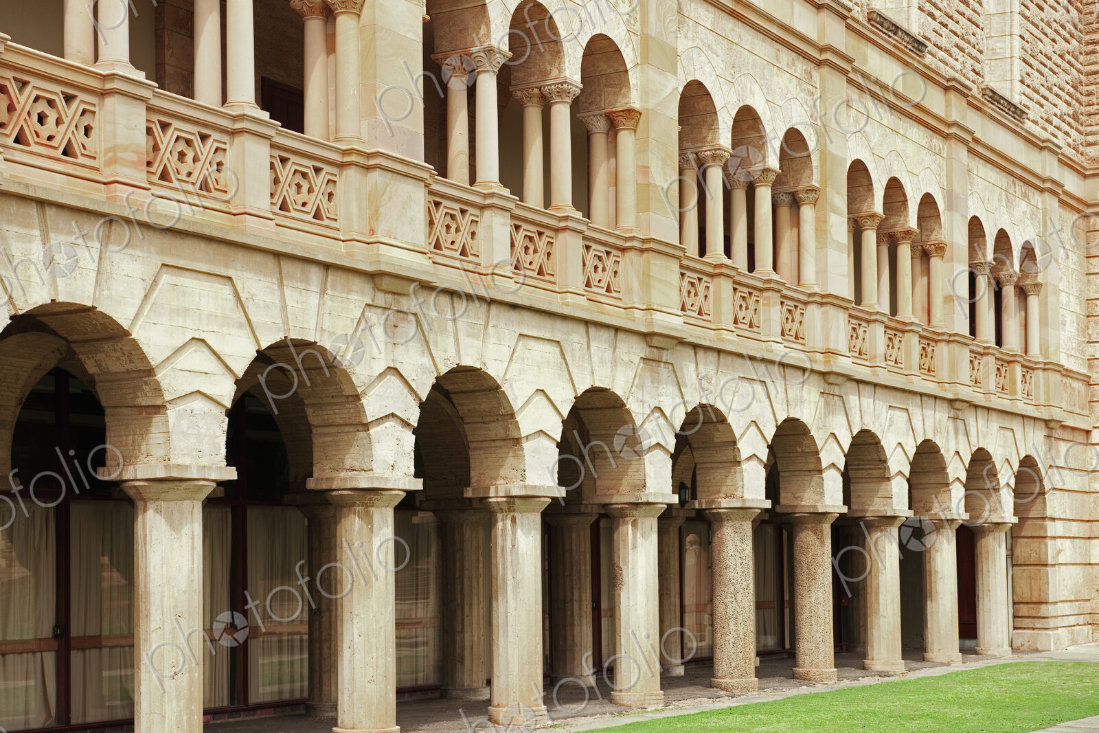 Arches and Columns in a Building