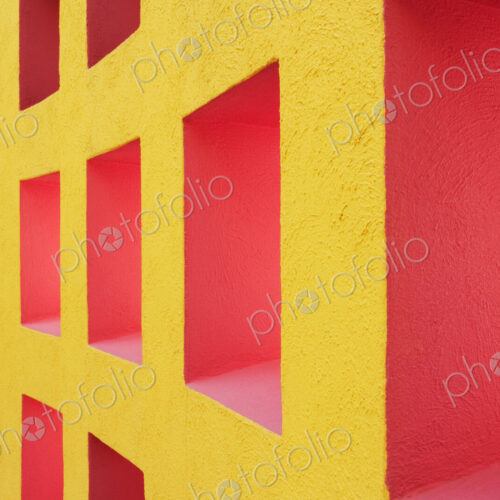 Artistic Niches in a Wall