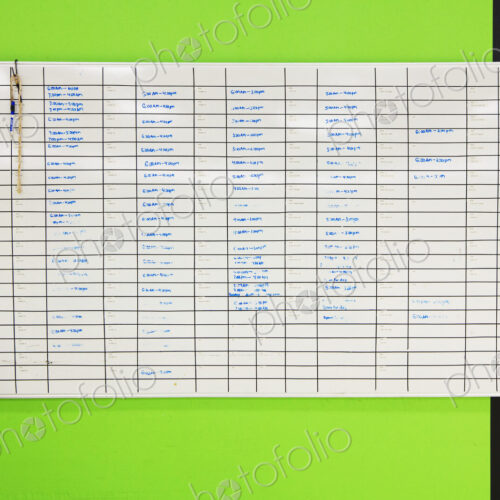 Assignment Board On Green Wall